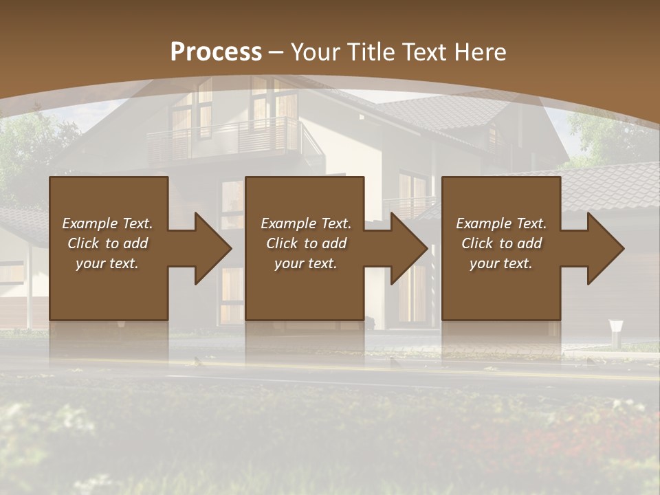 Road Model Construction PowerPoint Template