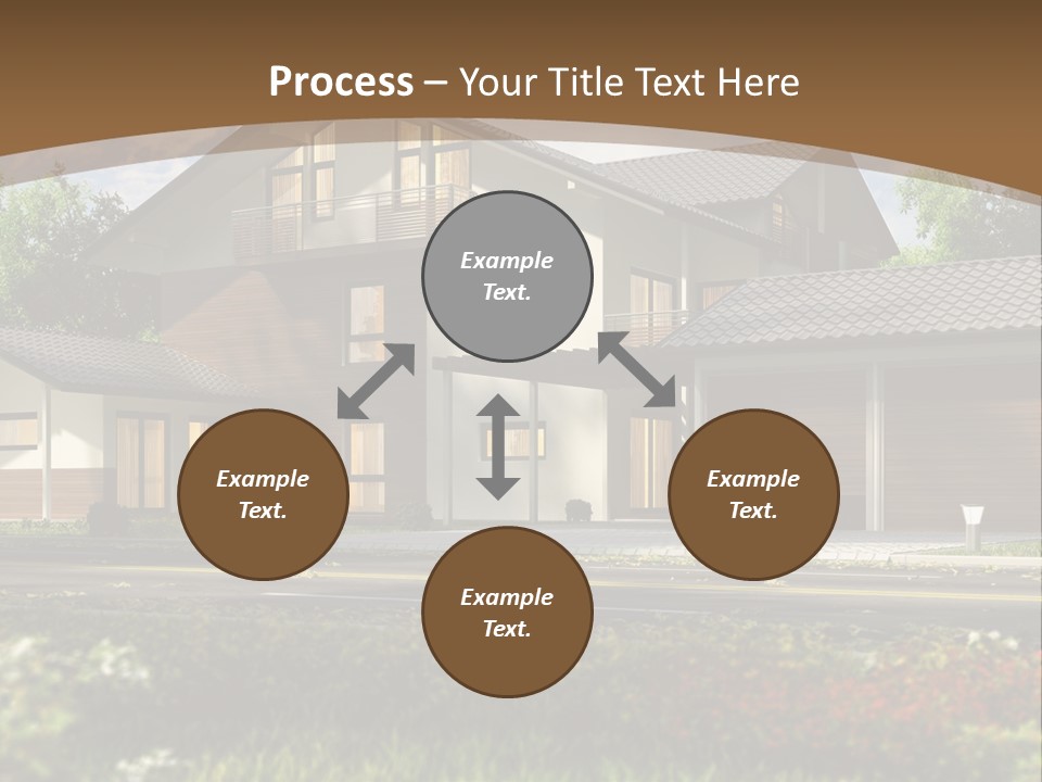 Road Model Construction PowerPoint Template