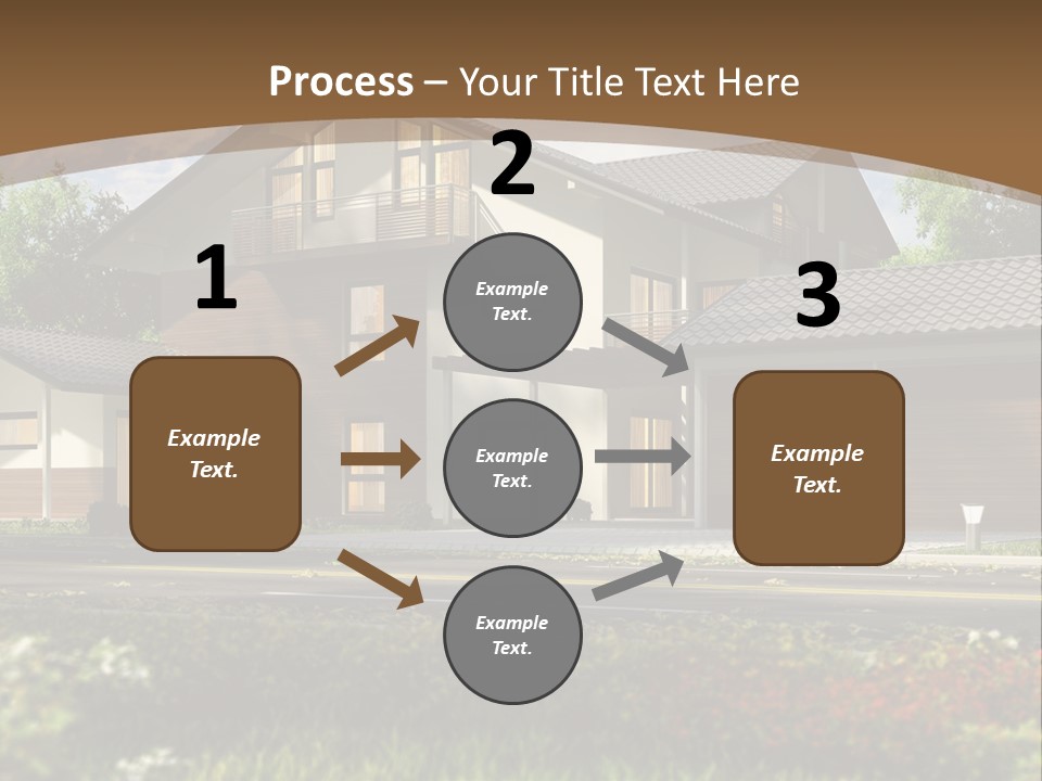 Road Model Construction PowerPoint Template