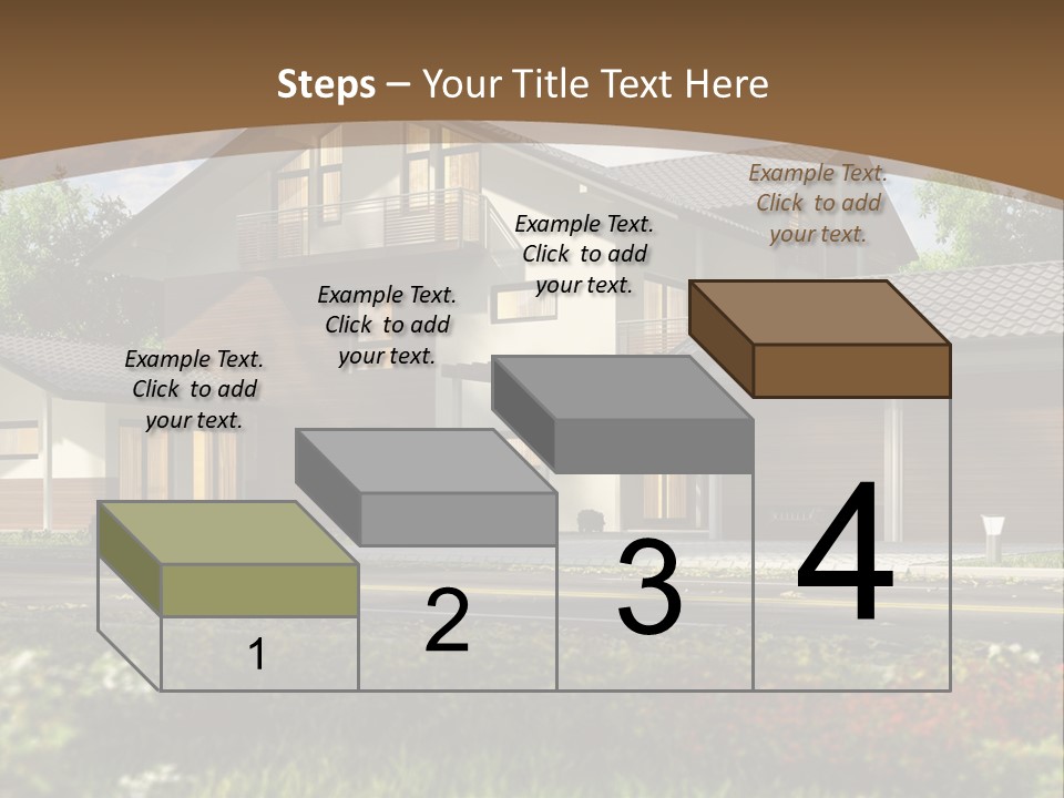 Road Model Construction PowerPoint Template