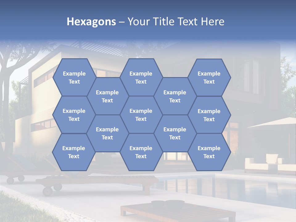 Modern House Board PowerPoint Template