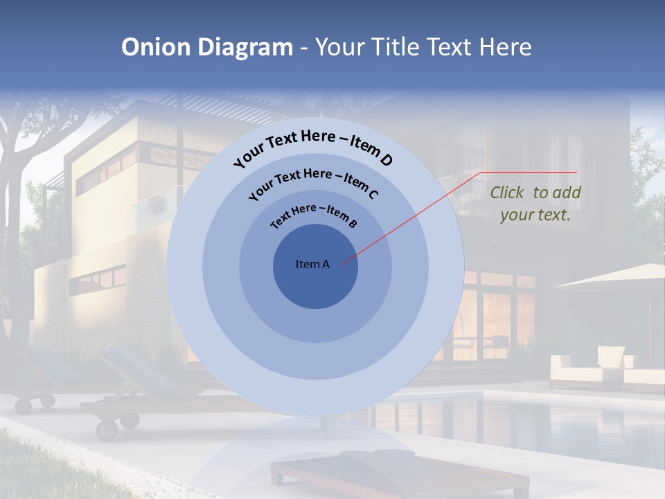 Modern House Board PowerPoint Template