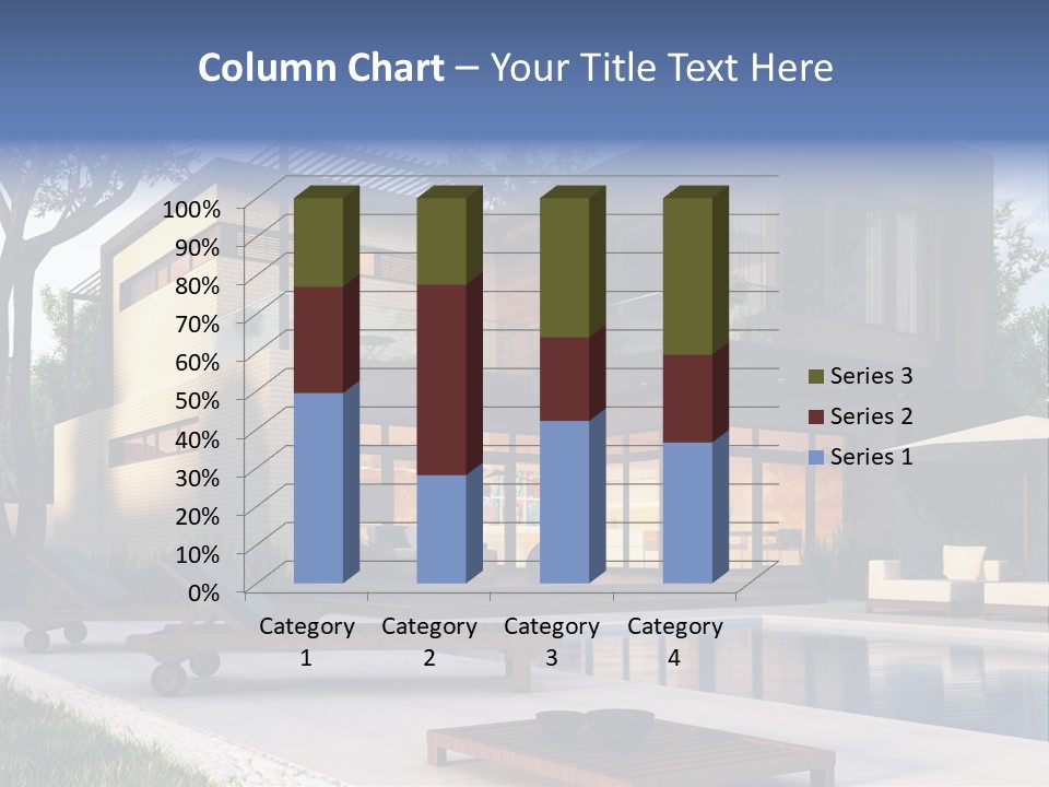 Modern House Board PowerPoint Template