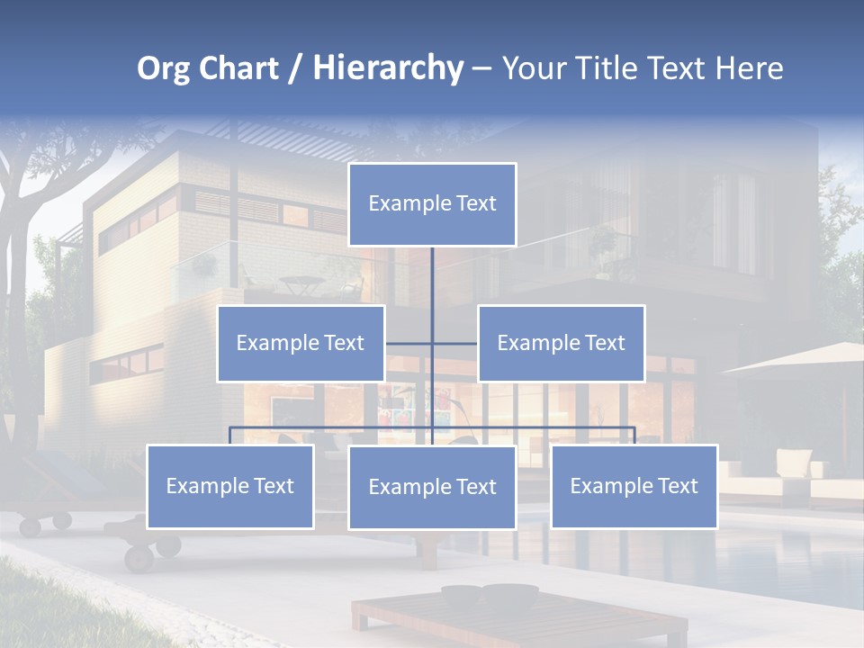 Modern House Board PowerPoint Template