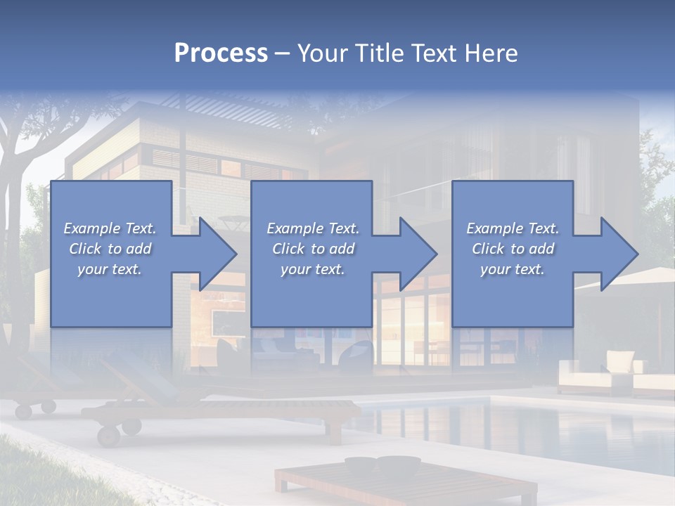 Modern House Board PowerPoint Template