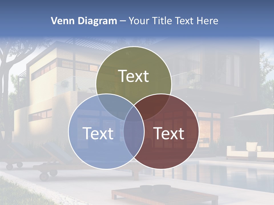 Modern House Board PowerPoint Template