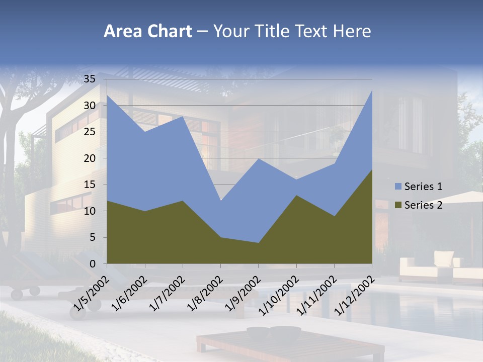 Modern House Board PowerPoint Template
