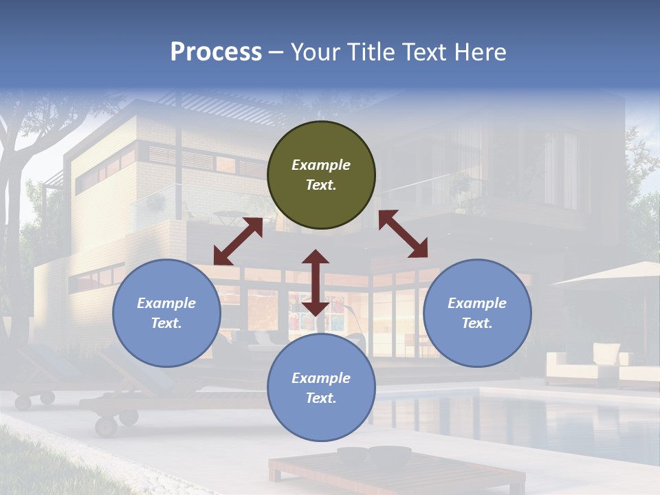 Modern House Board PowerPoint Template