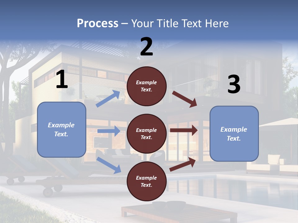 Modern House Board PowerPoint Template