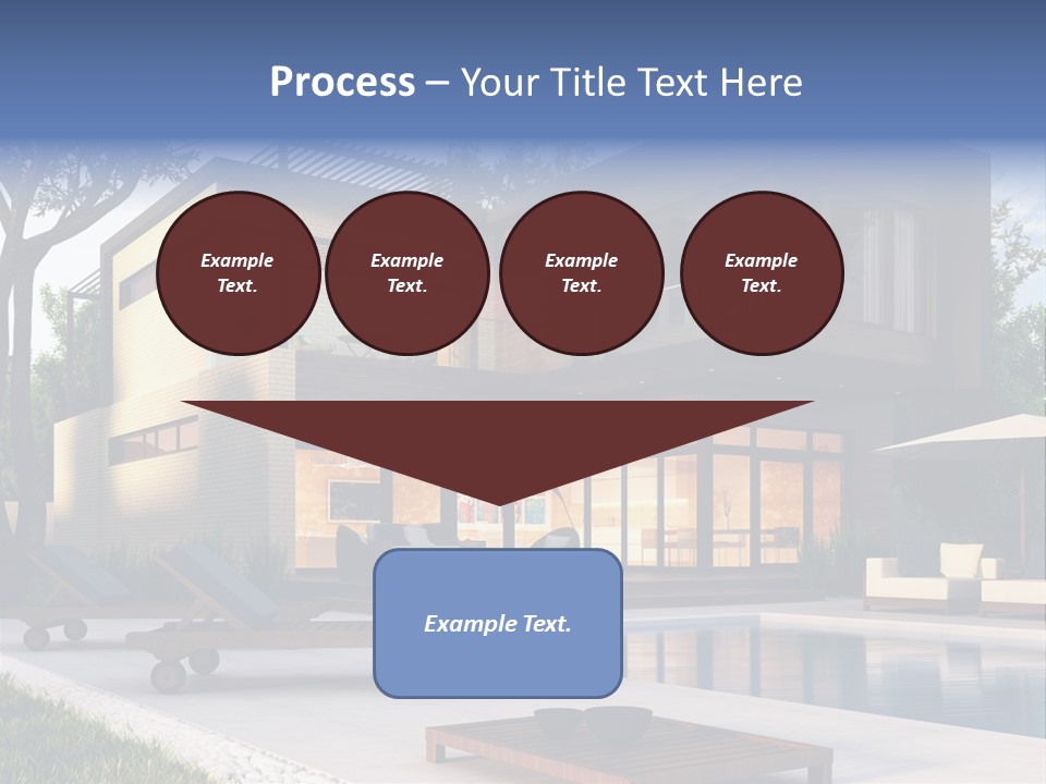 Modern House Board PowerPoint Template