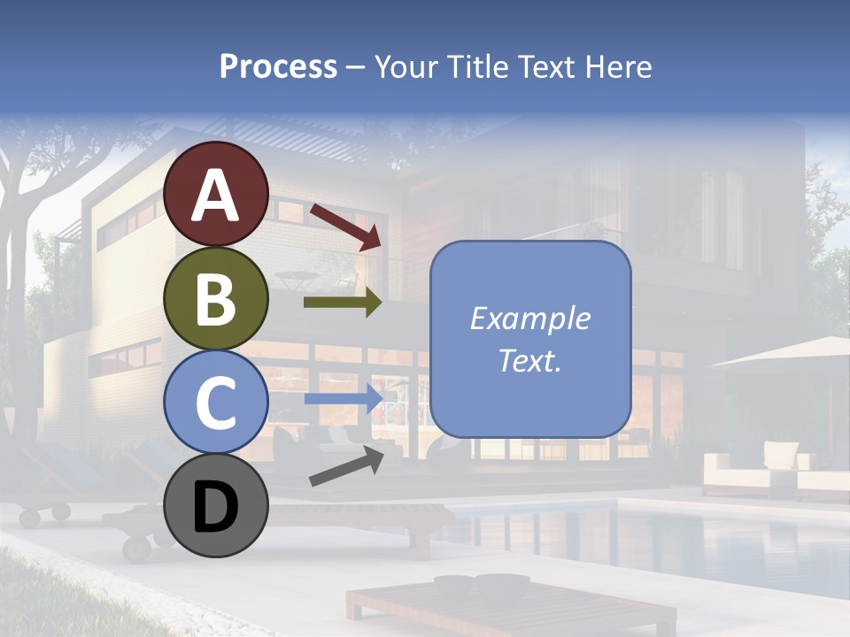 Modern House Board PowerPoint Template