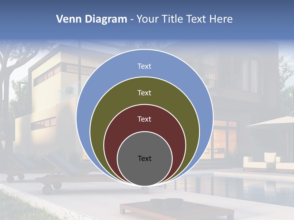 Modern House Board PowerPoint Template