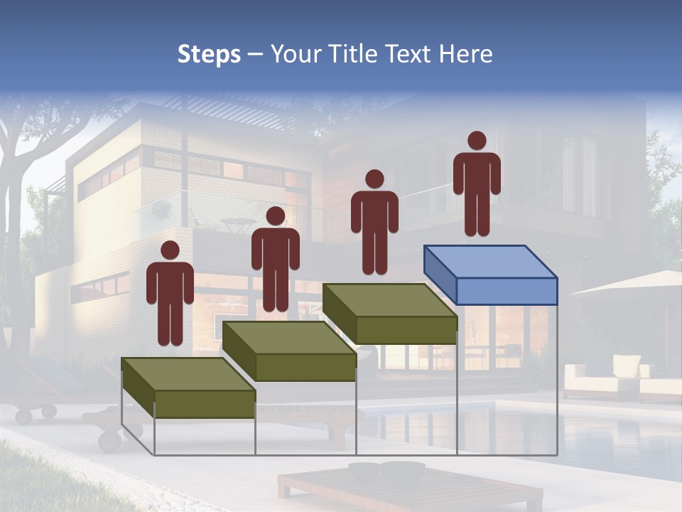 Modern House Board PowerPoint Template