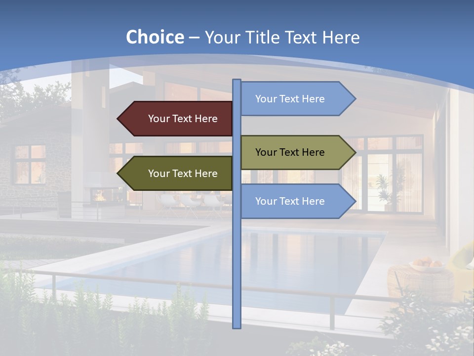 Sale Happy Exterior PowerPoint Template