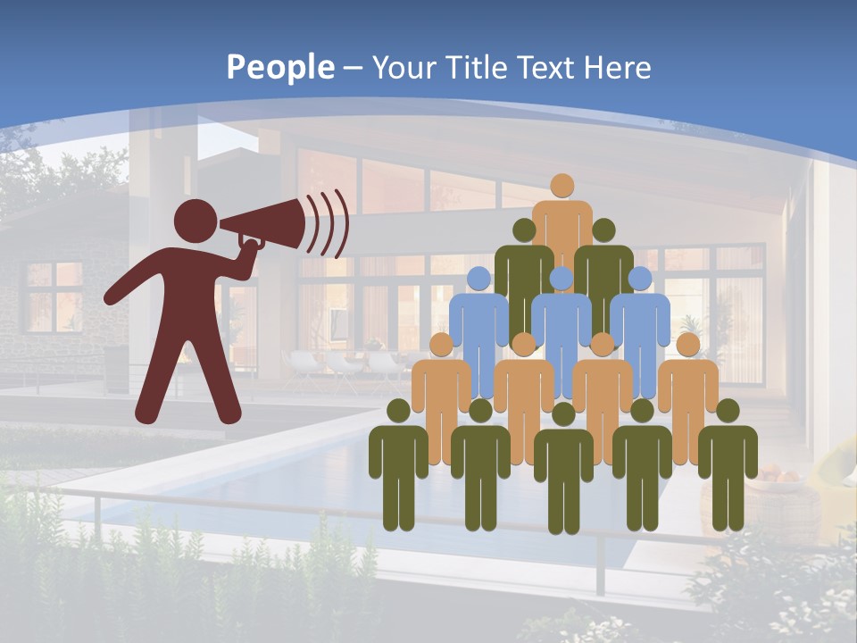 Sale Happy Exterior PowerPoint Template