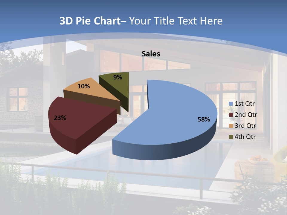 Sale Happy Exterior PowerPoint Template