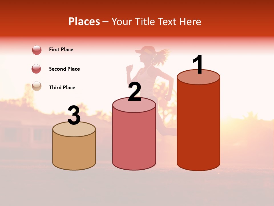 Active Road Workout PowerPoint Template