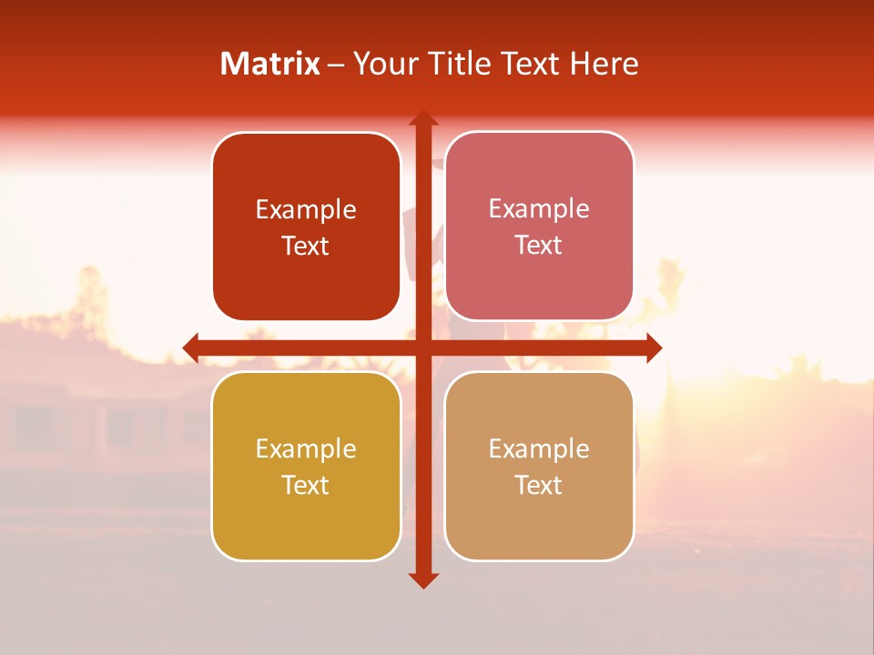 Active Road Workout PowerPoint Template