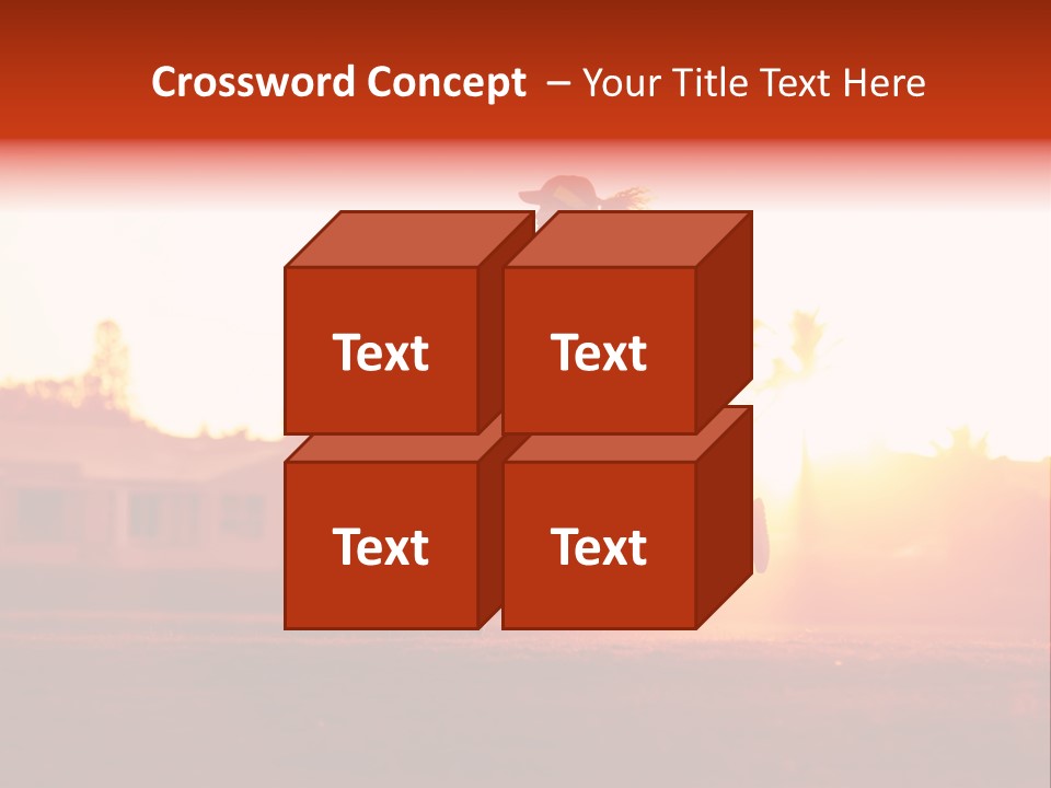 Active Road Workout PowerPoint Template
