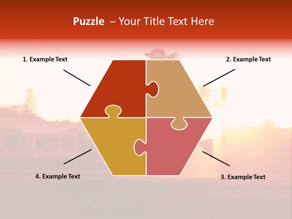 Active Road Workout PowerPoint Template