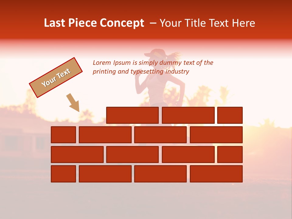 Active Road Workout PowerPoint Template