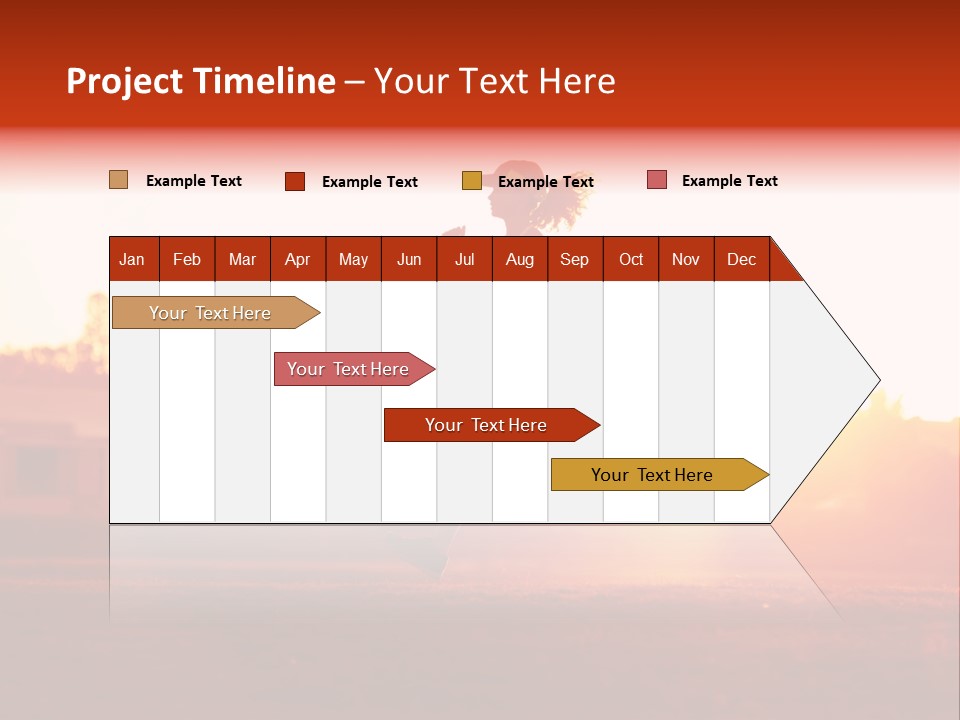 Active Road Workout PowerPoint Template