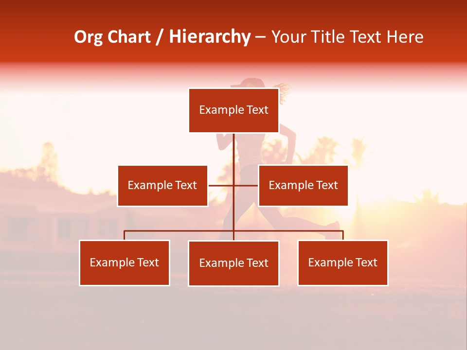 Active Road Workout PowerPoint Template