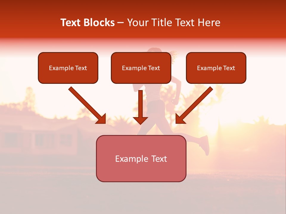 Active Road Workout PowerPoint Template
