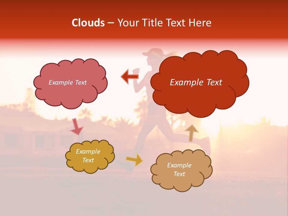 Active Road Workout PowerPoint Template