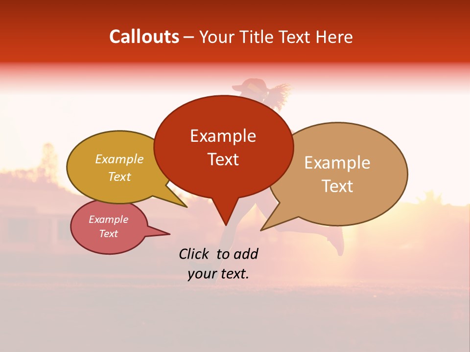 Active Road Workout PowerPoint Template