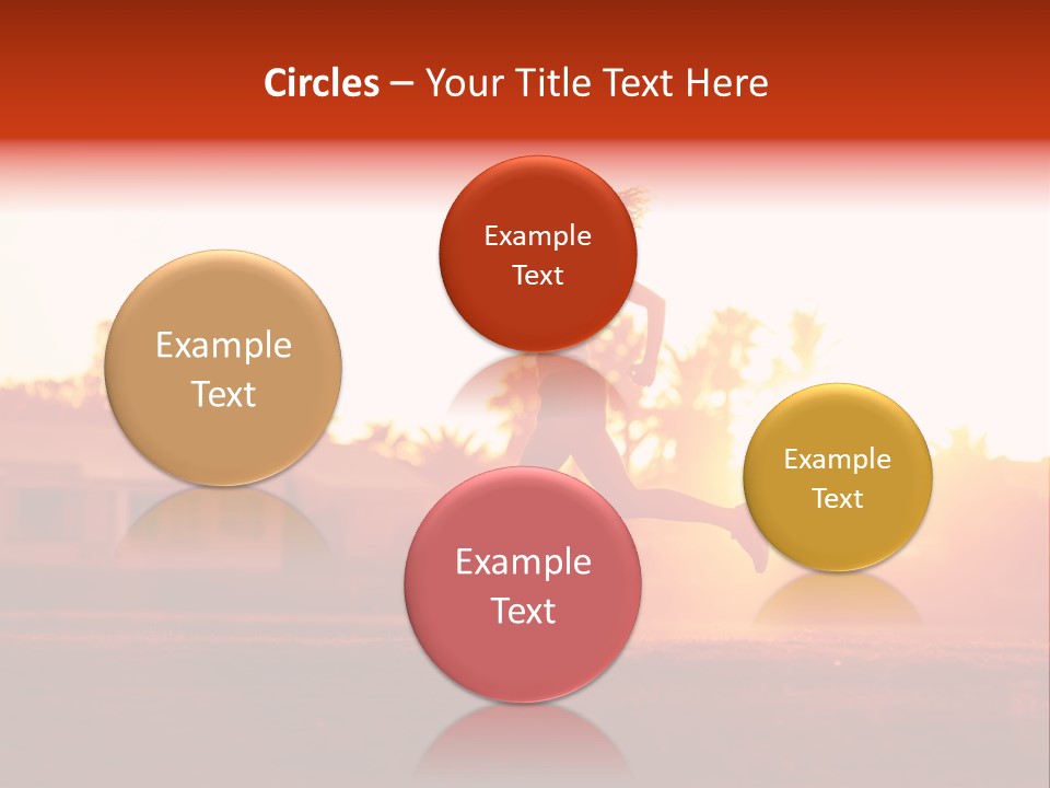 Active Road Workout PowerPoint Template
