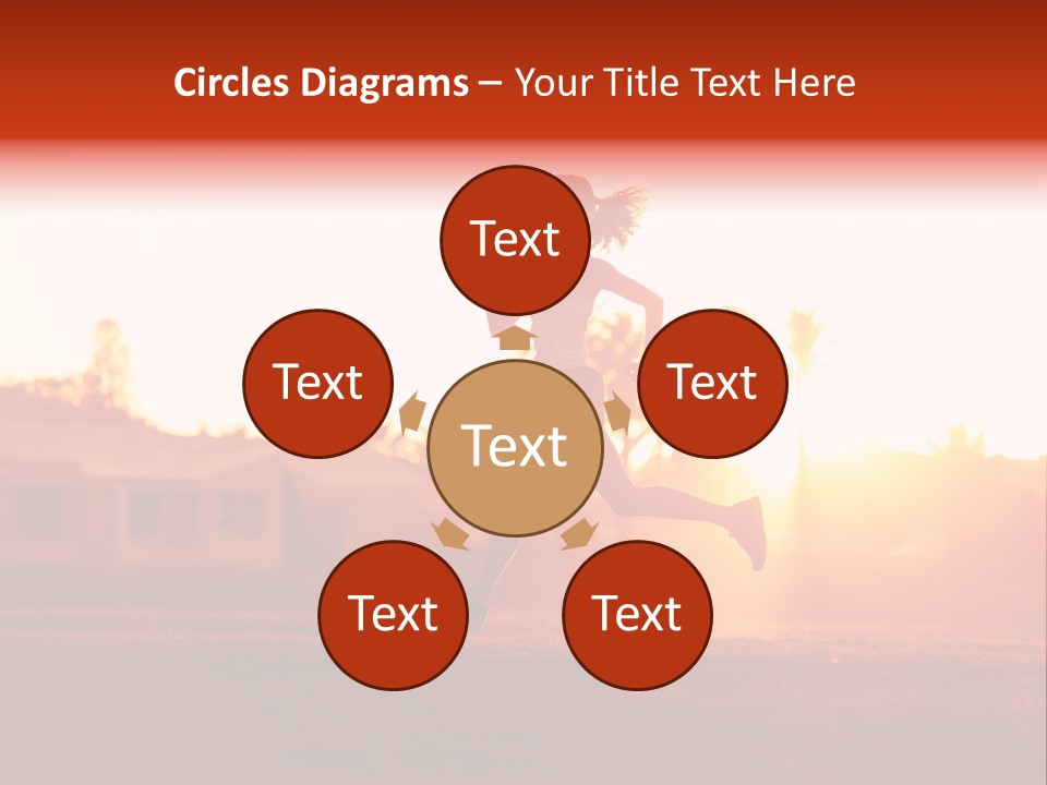 Active Road Workout PowerPoint Template