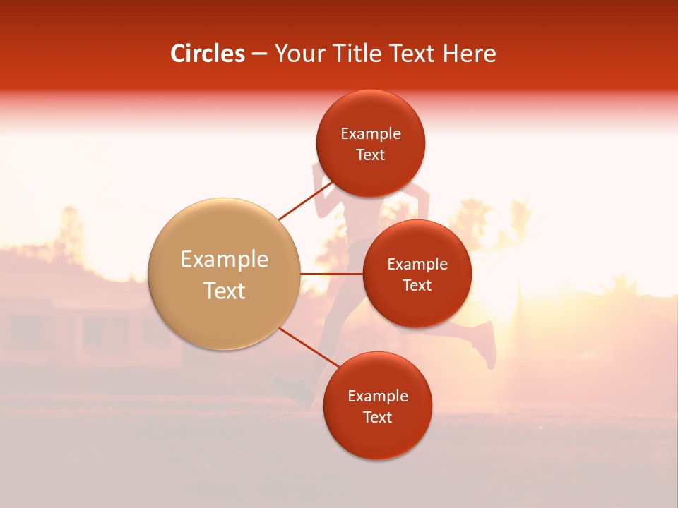 Active Road Workout PowerPoint Template