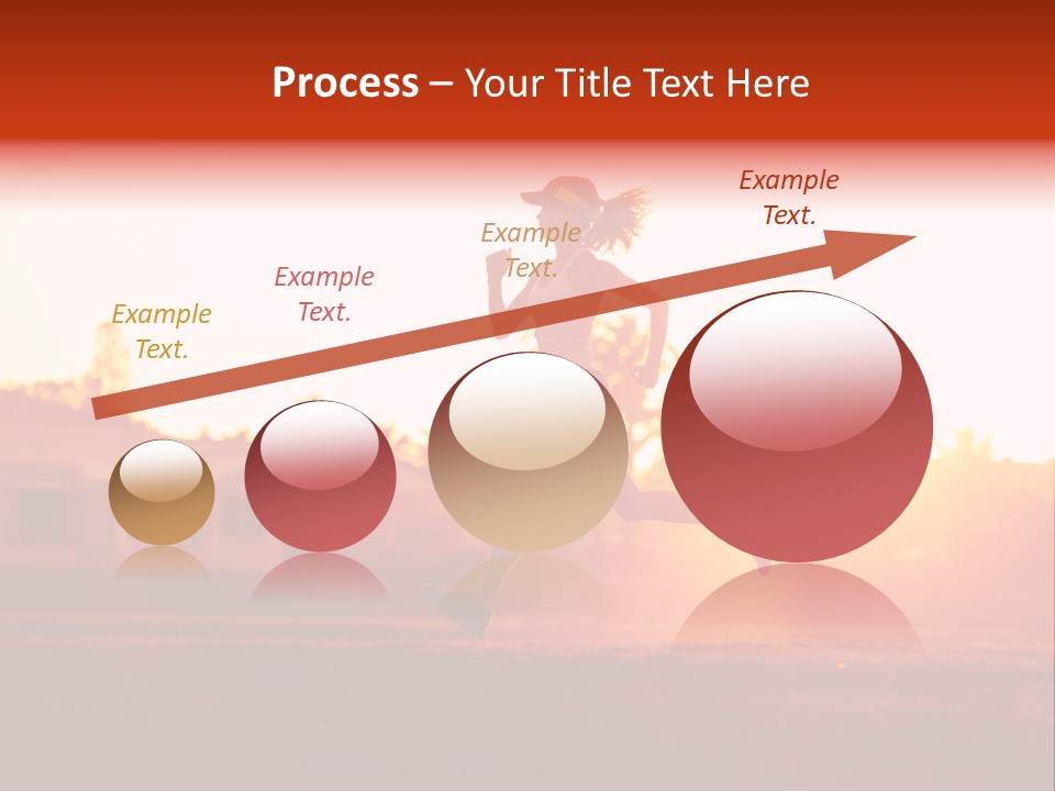 Active Road Workout PowerPoint Template