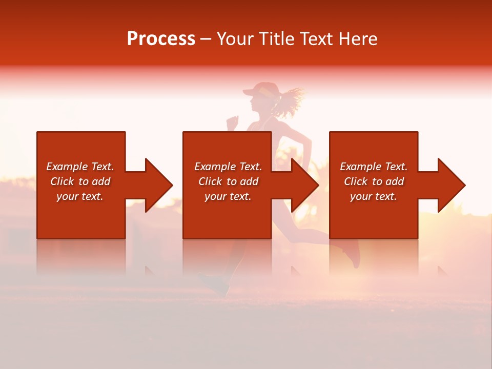 Active Road Workout PowerPoint Template