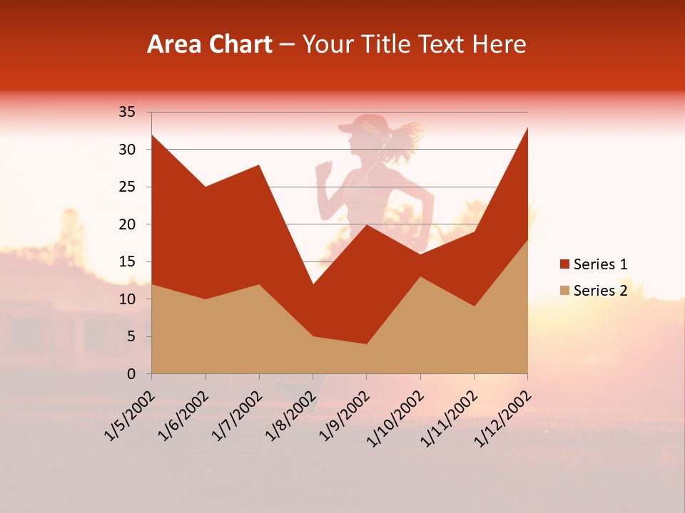 Active Road Workout PowerPoint Template