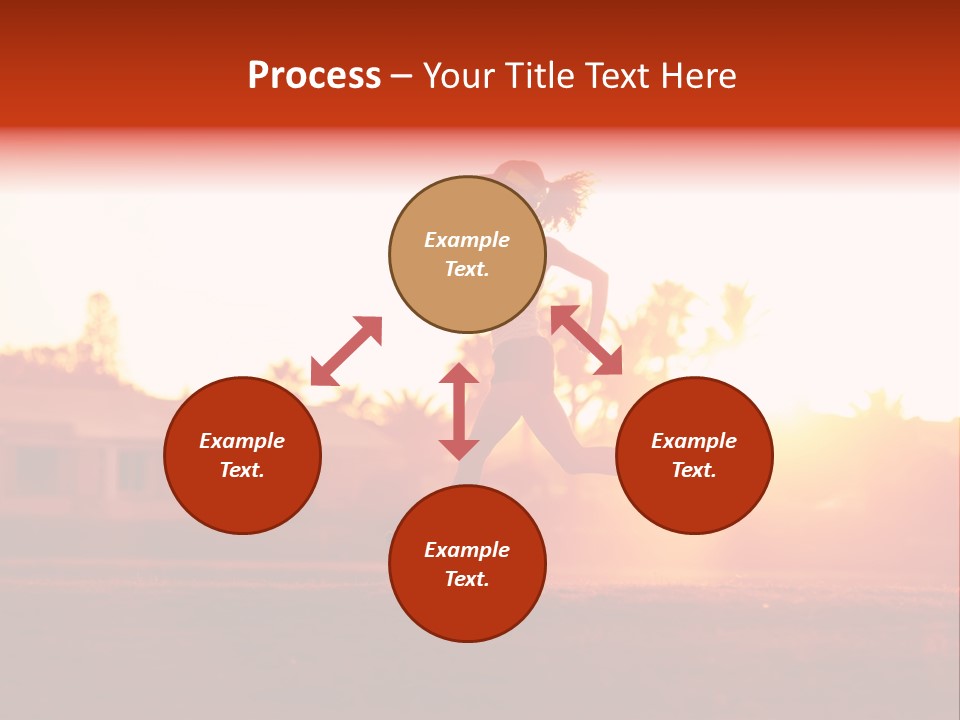 Active Road Workout PowerPoint Template