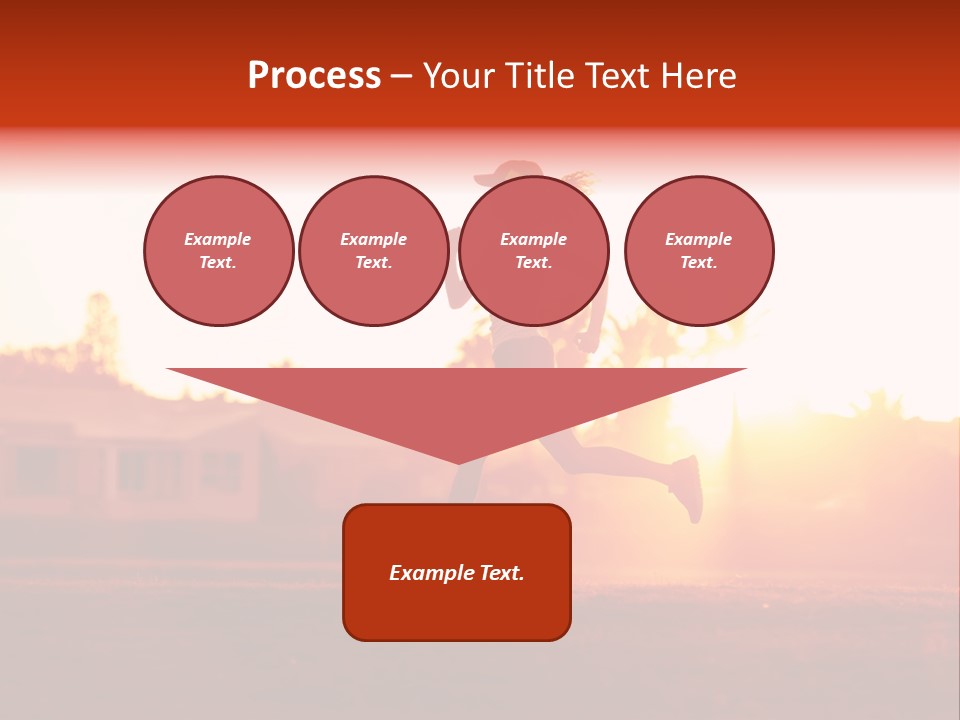 Active Road Workout PowerPoint Template