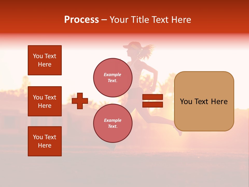 Active Road Workout PowerPoint Template