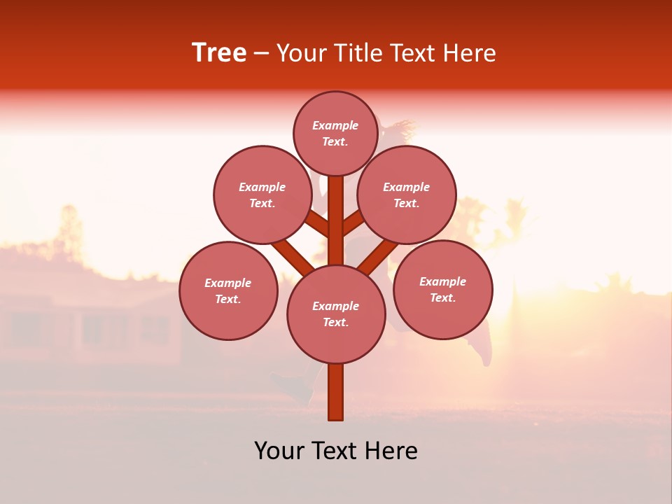 Active Road Workout PowerPoint Template