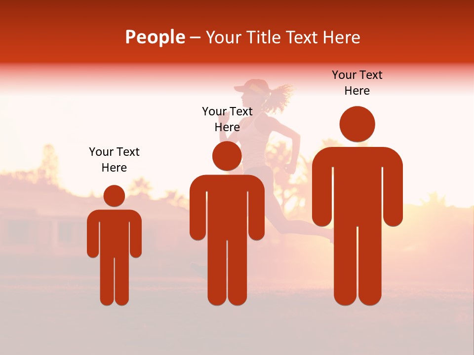 Active Road Workout PowerPoint Template