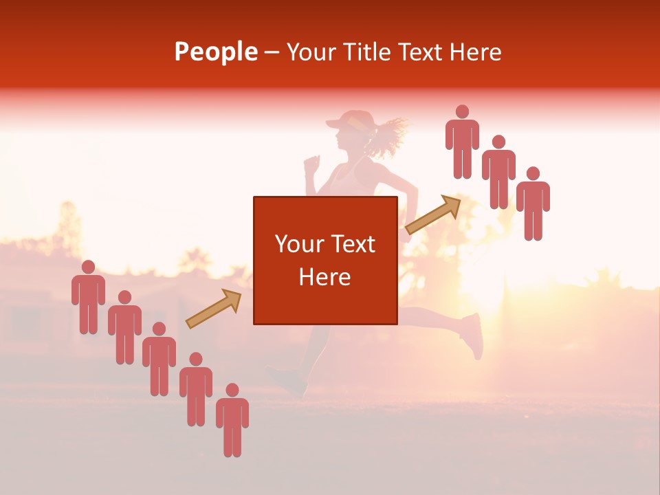 Active Road Workout PowerPoint Template