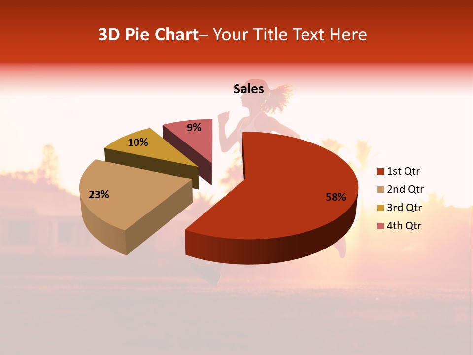Active Road Workout PowerPoint Template