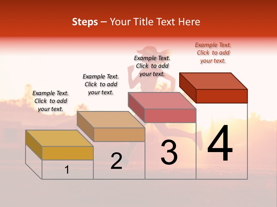 Active Road Workout PowerPoint Template