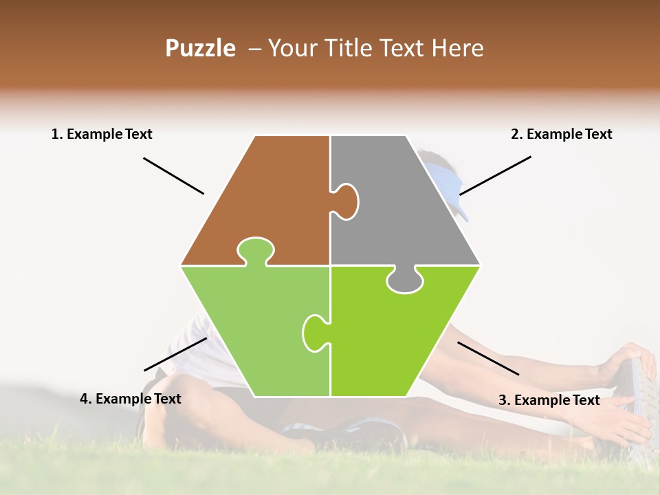 Natural Sport Exercise PowerPoint Template