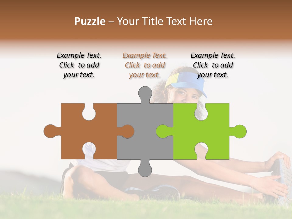 Natural Sport Exercise PowerPoint Template