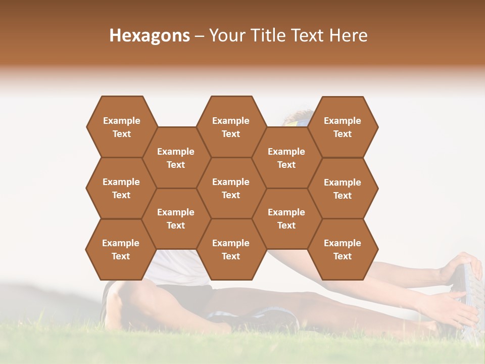 Natural Sport Exercise PowerPoint Template