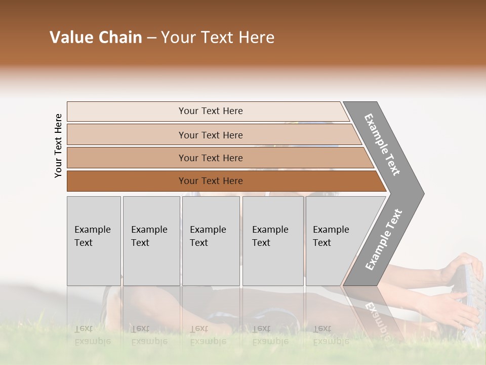 Natural Sport Exercise PowerPoint Template