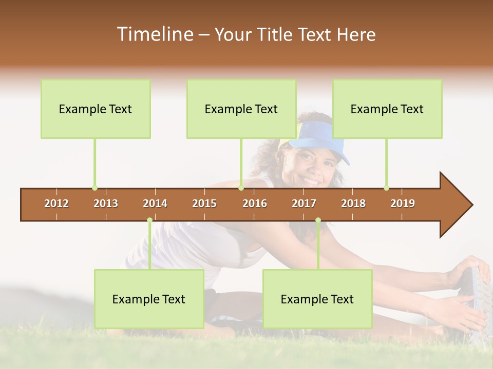 Natural Sport Exercise PowerPoint Template