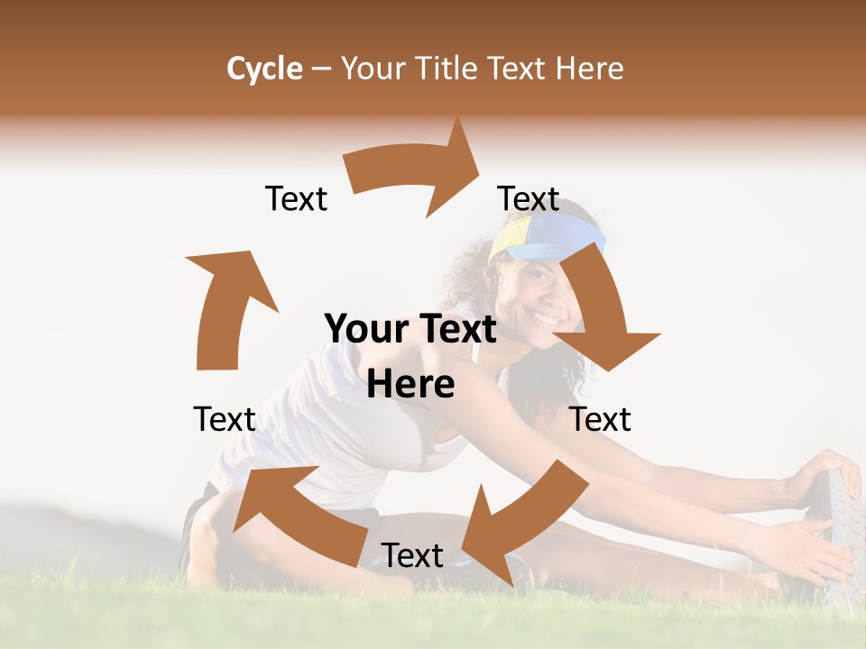 Natural Sport Exercise PowerPoint Template